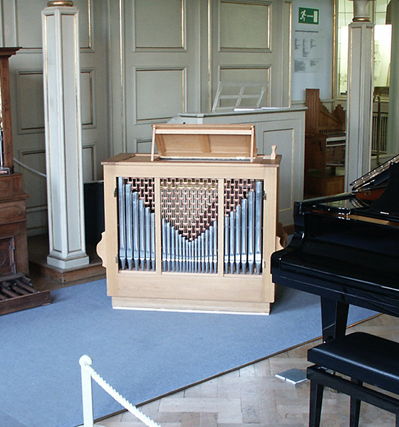 Orgelbau Kaps Leihinstrument Truhenorgel
