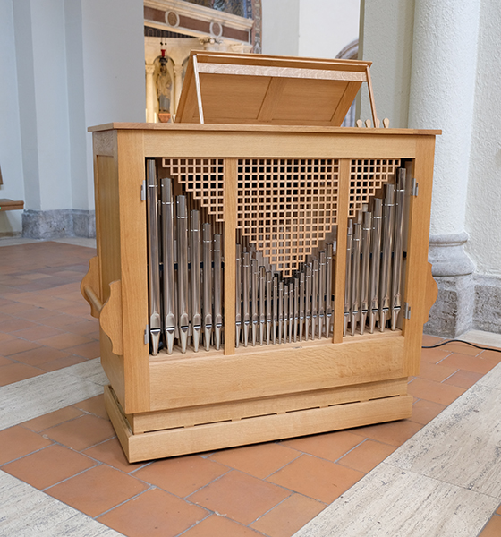 Orgelbau Kaps, Truhenorgel, St. Anna, Lehel